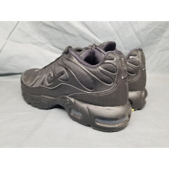 Nike Air Max Plus (PS) Sneakers Mesh Triple Black Size 12c BRAND NEW IN BOX! - Picture 5 of 7